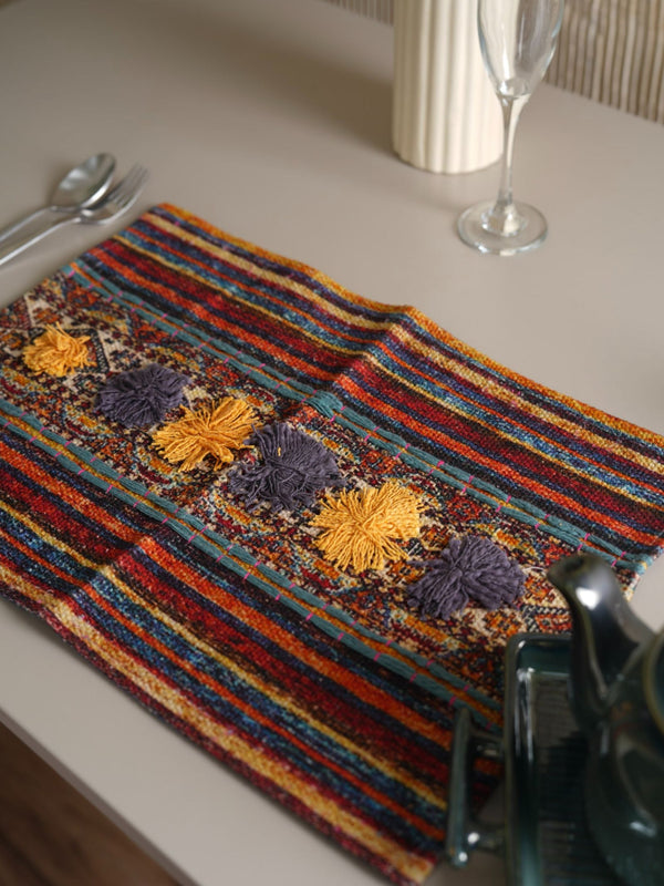 Handloom Table Placemat - Luminious Lace