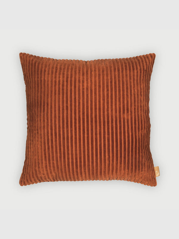 Luna Burnt Orange Velvet Cushion cover