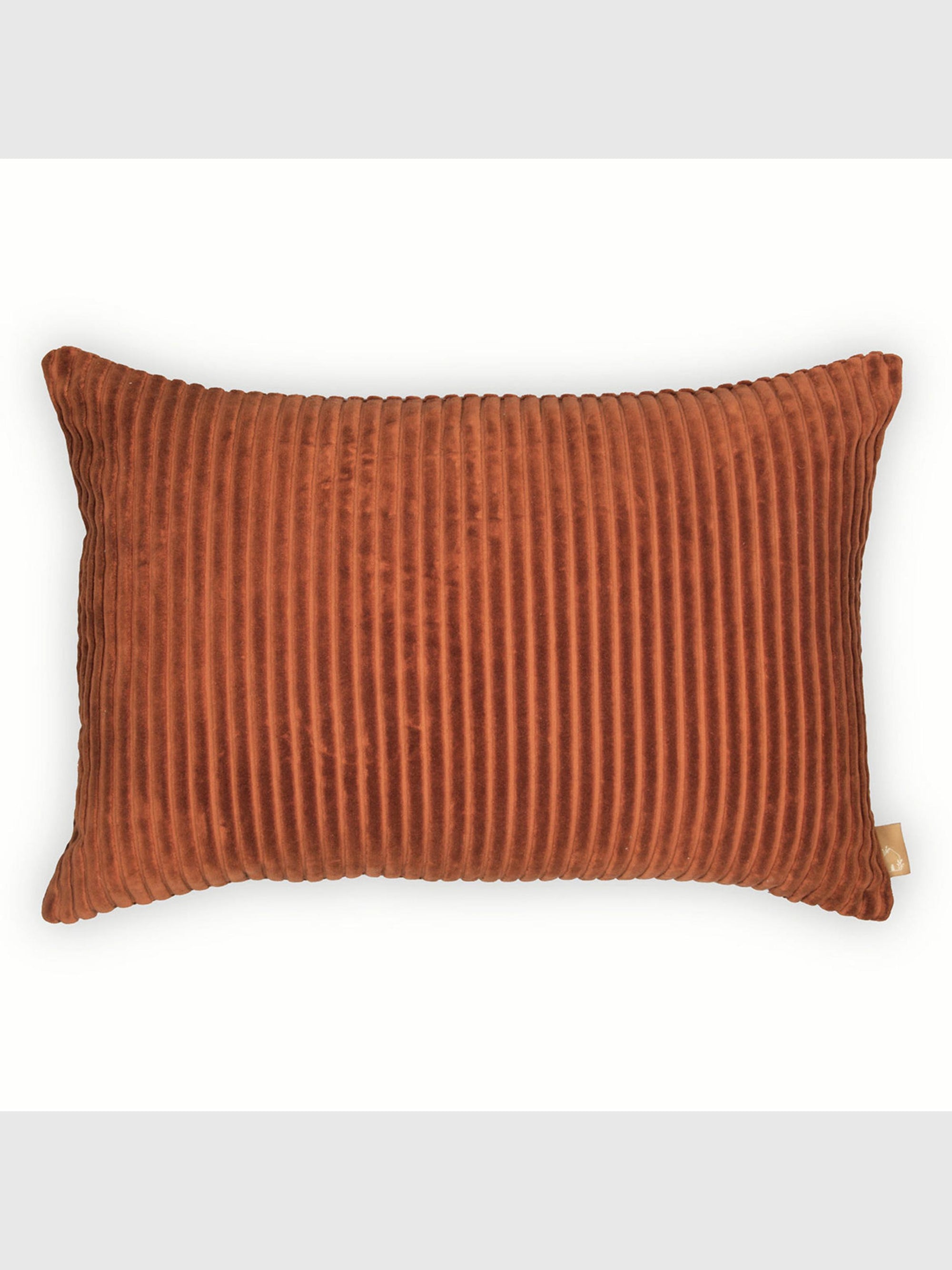 Luna Burnt Orange Velvet Cushion cover
