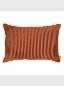 Luna Burnt Orange Velvet Cushion cover
