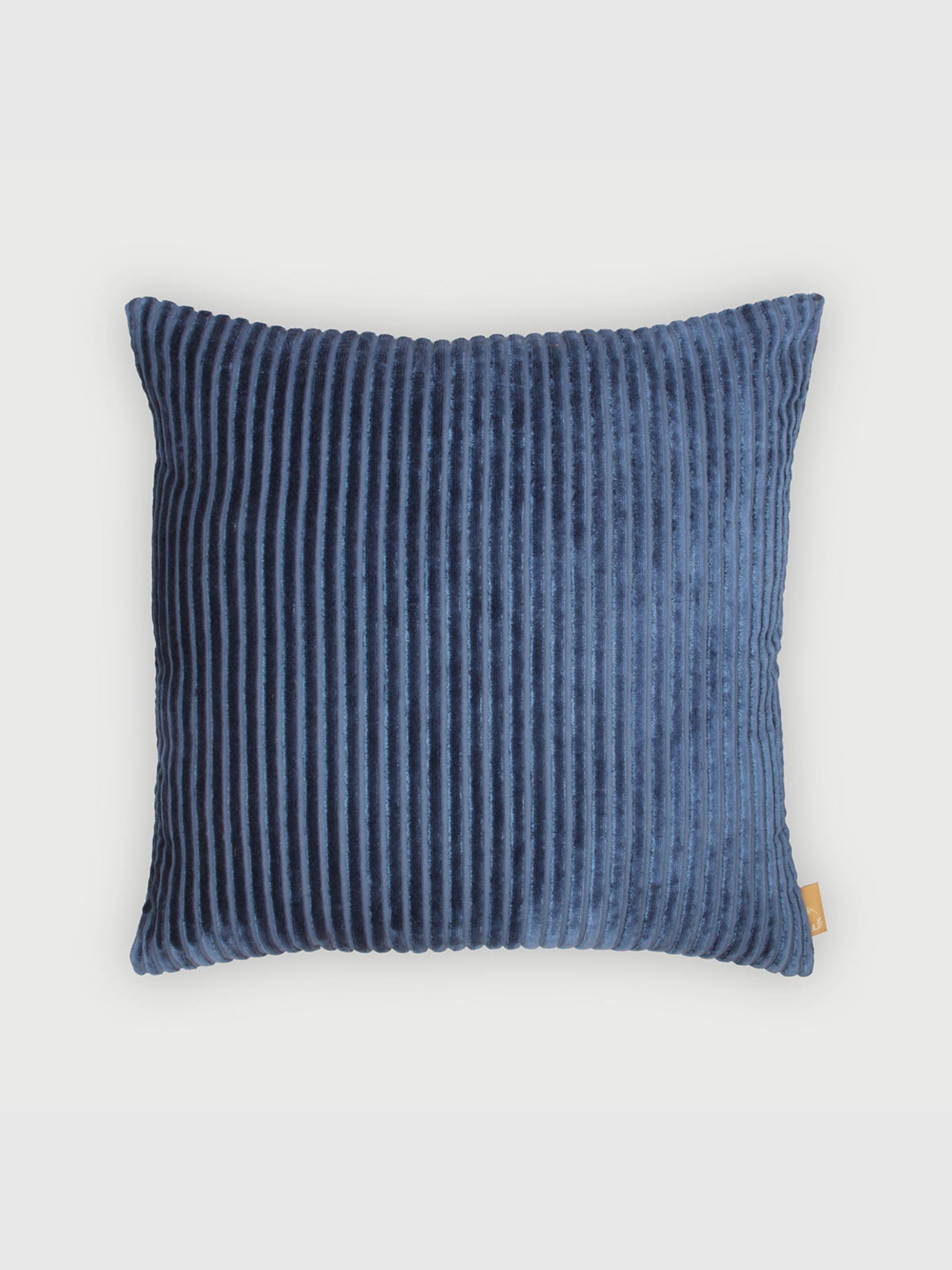 Luna Cobalt Blue Velvet Cushion cover