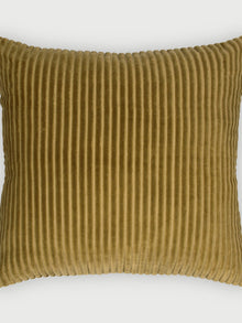 Luna Olive Velvet Cushion cover