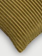Luna Olive Velvet Cushion cover