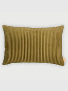 Luna Olive Velvet Cushion cover