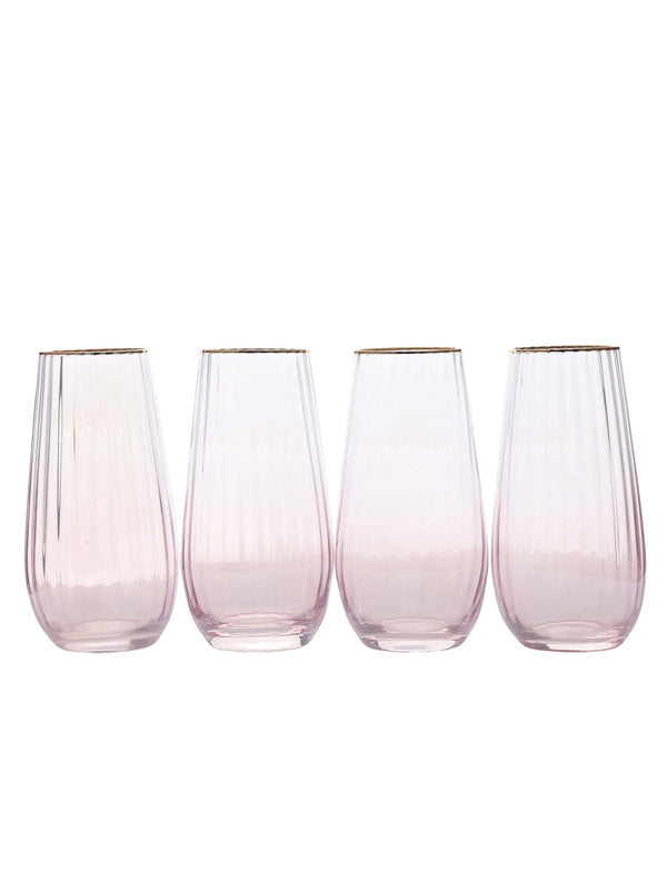Lust Set Of 4 High Ball Glasses