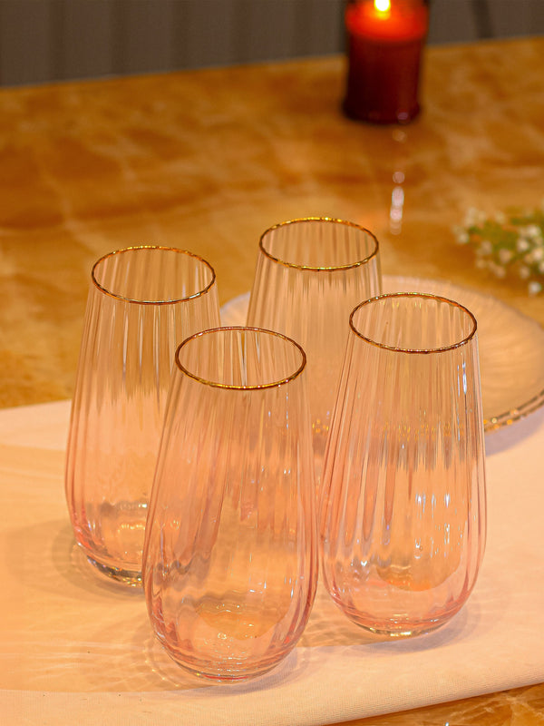Lust Set Of 4 High Ball Glasses