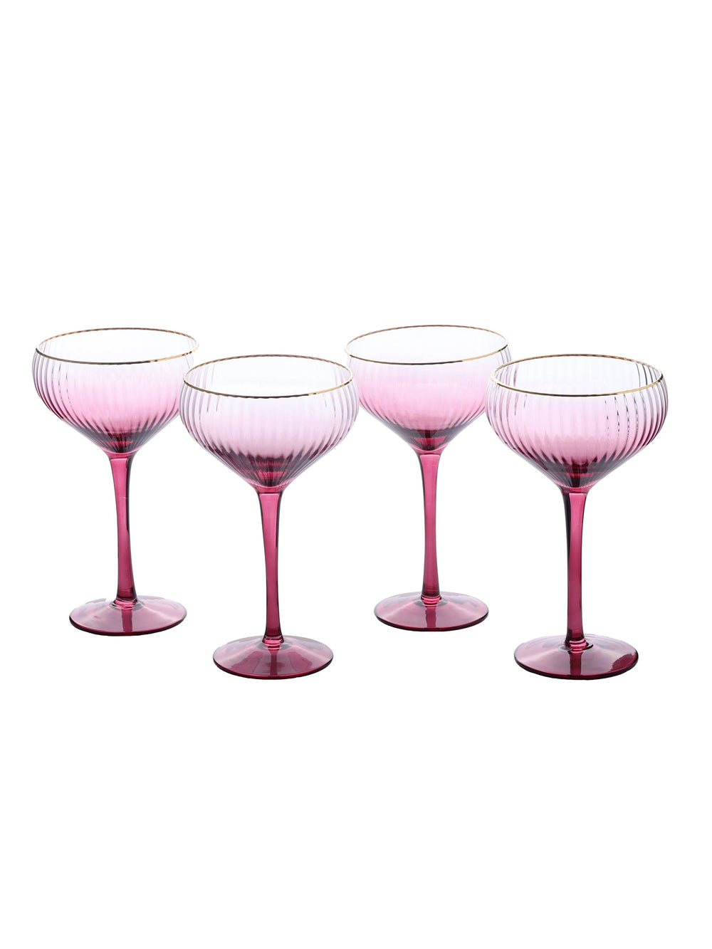 Lust Set Of 4 Martini Glasses