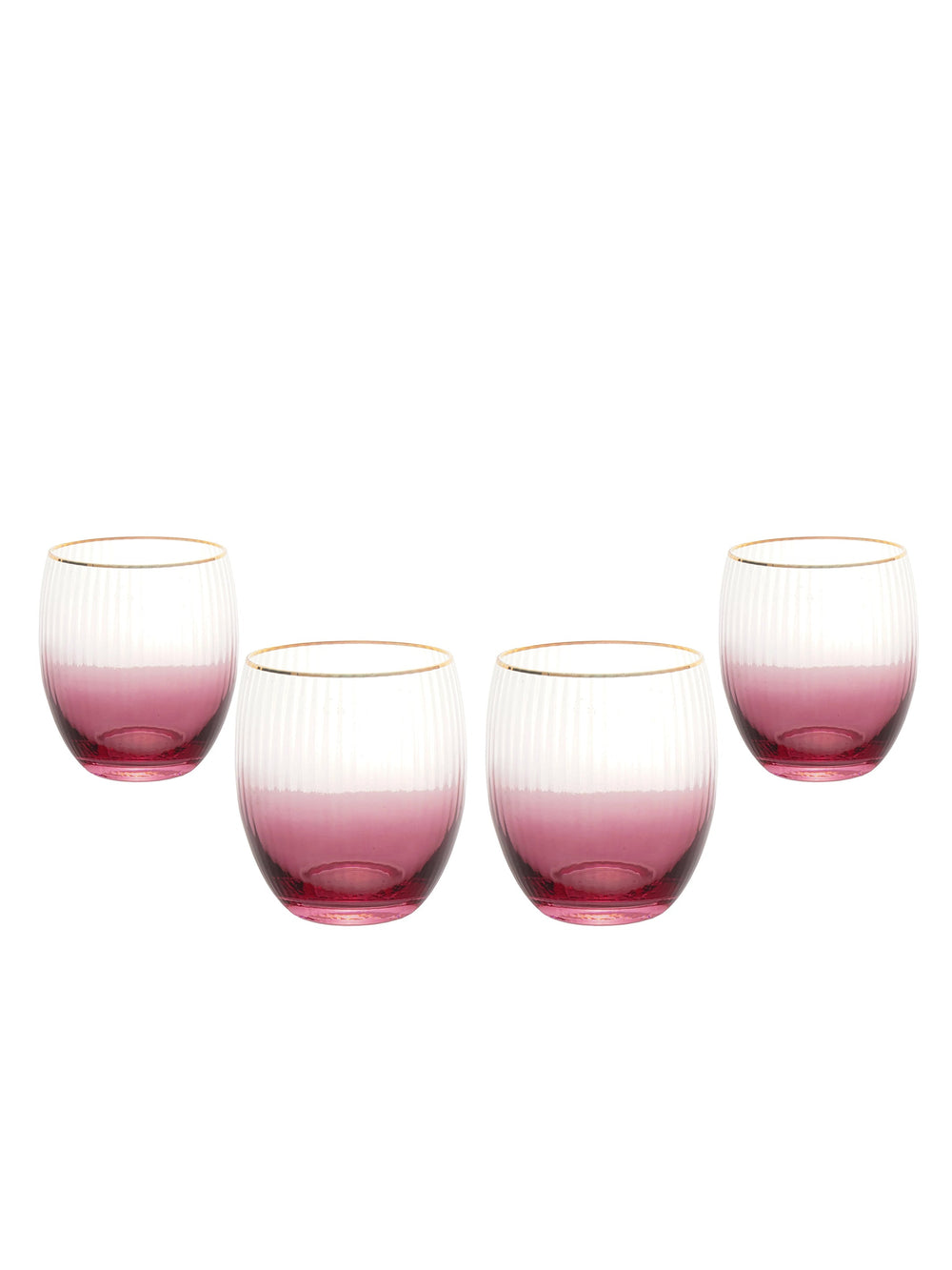Lust Set Of 4 Water Glasses