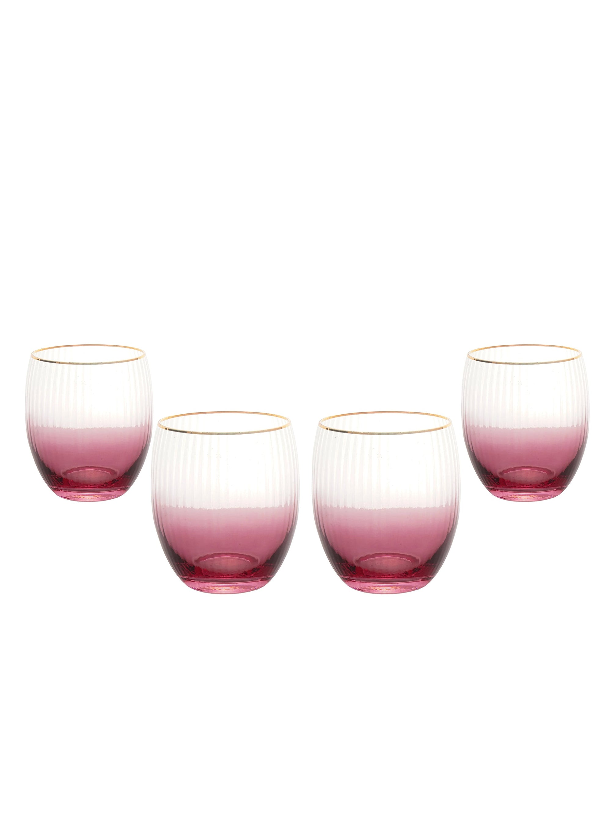 Lust Set Of 4 Water Glasses