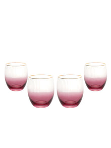 Lust Set Of 4 Water Glasses