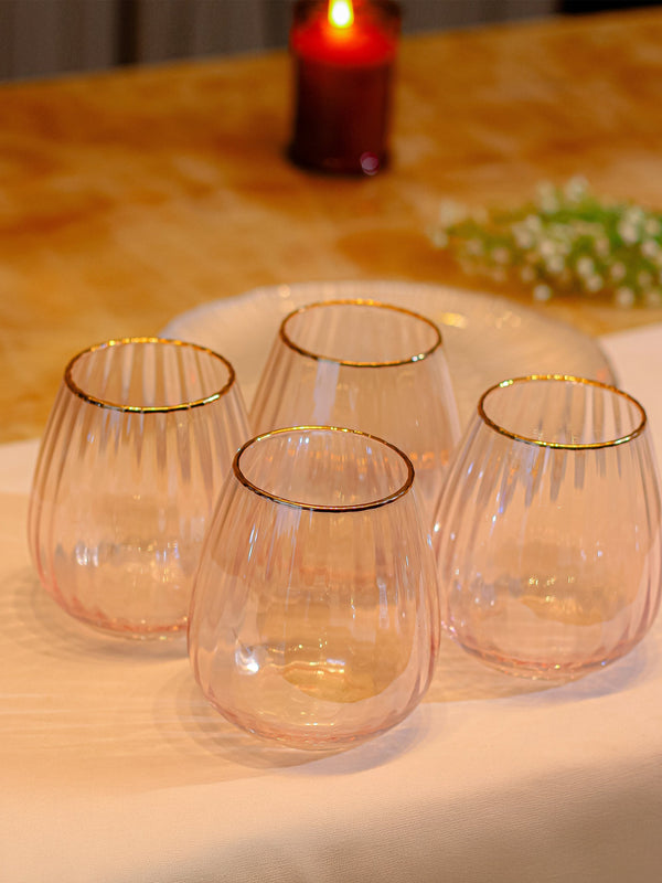 Lust Set Of 4 Water Glasses