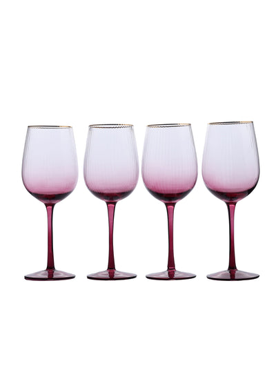 Lust Set Of 4 Wine Glasses