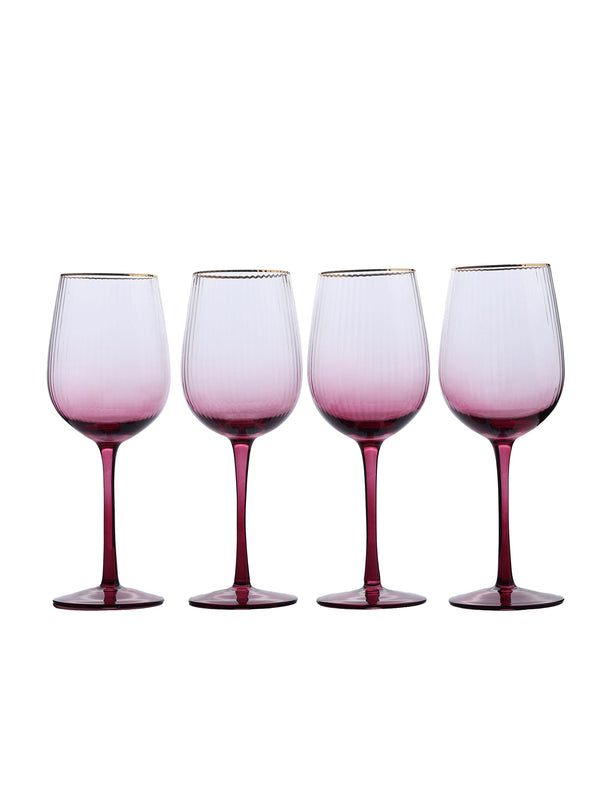 Lust Set Of 4 Wine Glasses