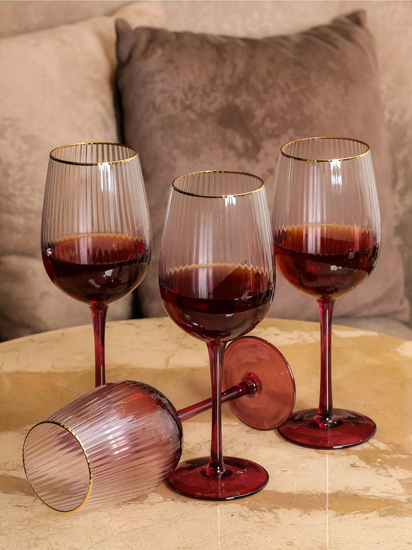 Lust Set Of 4 Wine Glasses