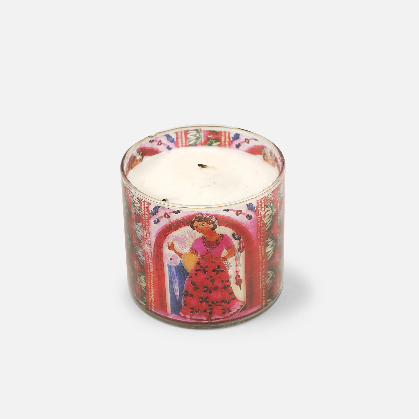 Feida Kalho - Handmade Glass Candle Small
