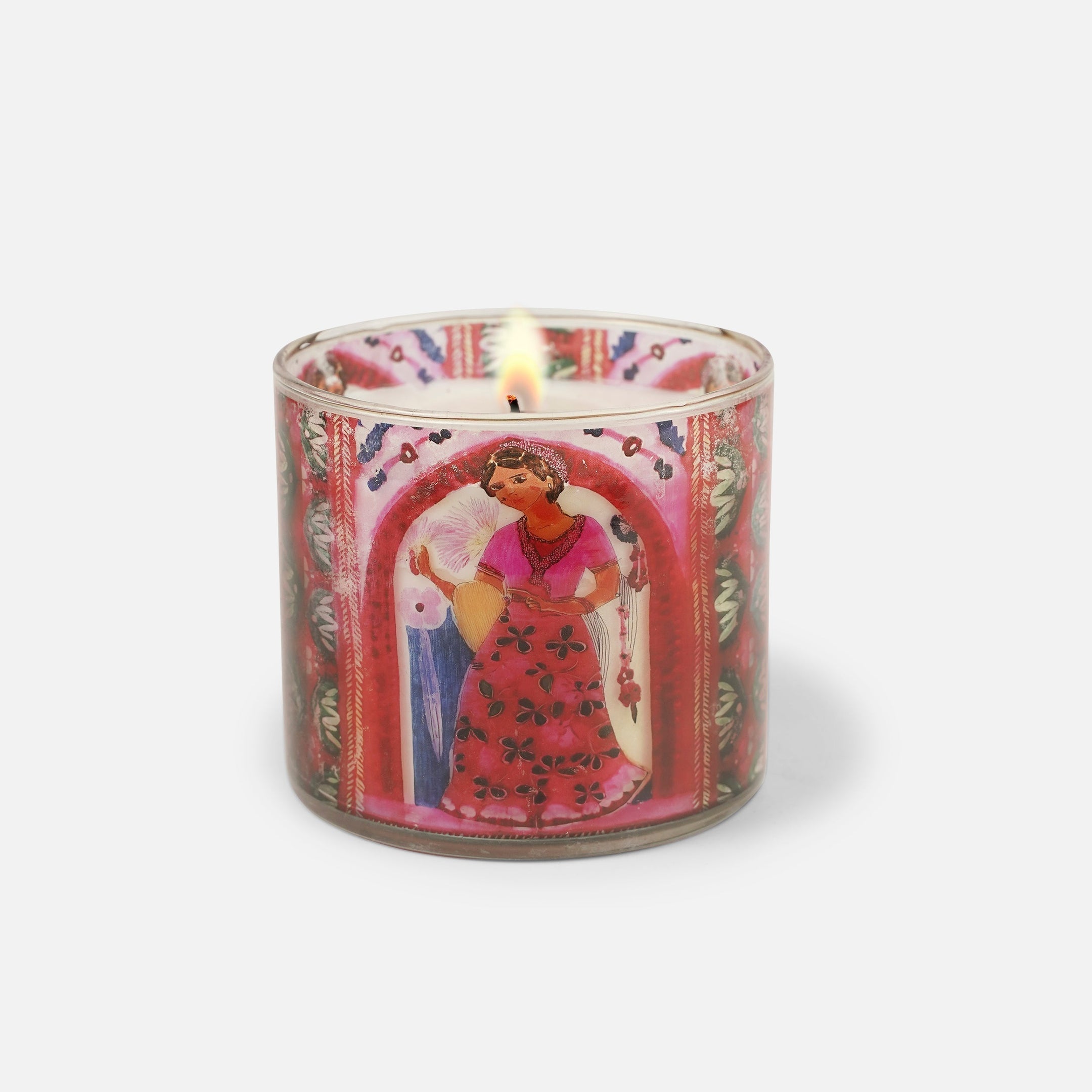 Frida Kahlo - Handmade Glass Candle