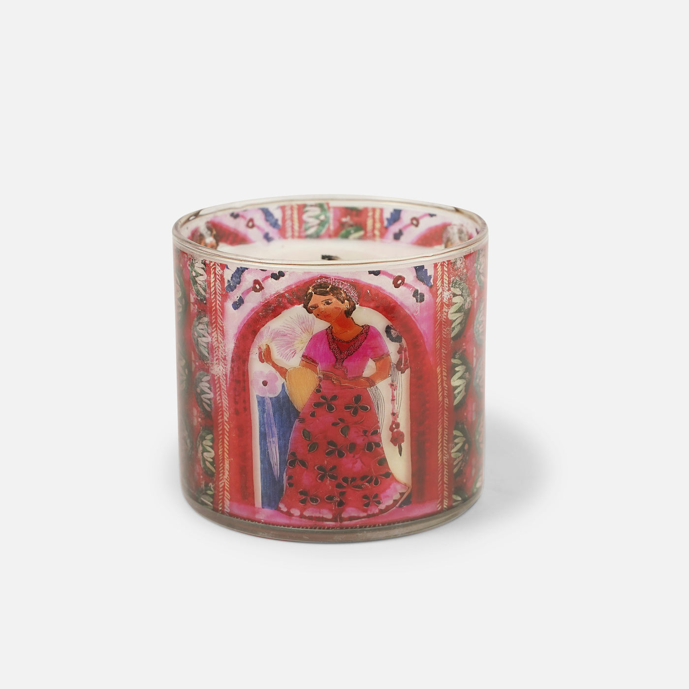 Feida Kalho - Handmade Glass Candle Small