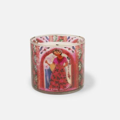 Feida Kalho - Handmade Glass Candle Small