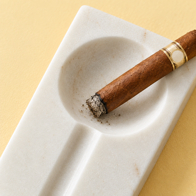 Monolith - Marble Cigar Rest Ashtray