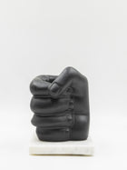 Fist Design Pen Stand with Marble Base – Stylish Desk Organizer for Office & Home Décor – Unique Stationery Holder