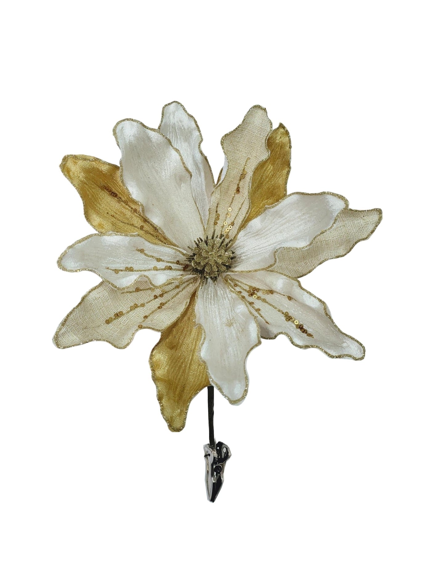 Magnolia Flower filler Gold And White - Set