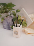 Marble Penstand With Agate