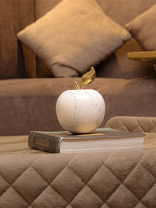 Marble Apple Decor Object Large