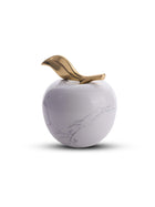 Marble Apple Decor Object