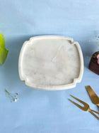 Marble Cake Stand 8 Inch - Cross Shape