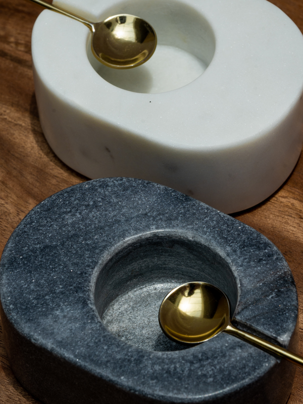 Marble Spice Bowls set of 2