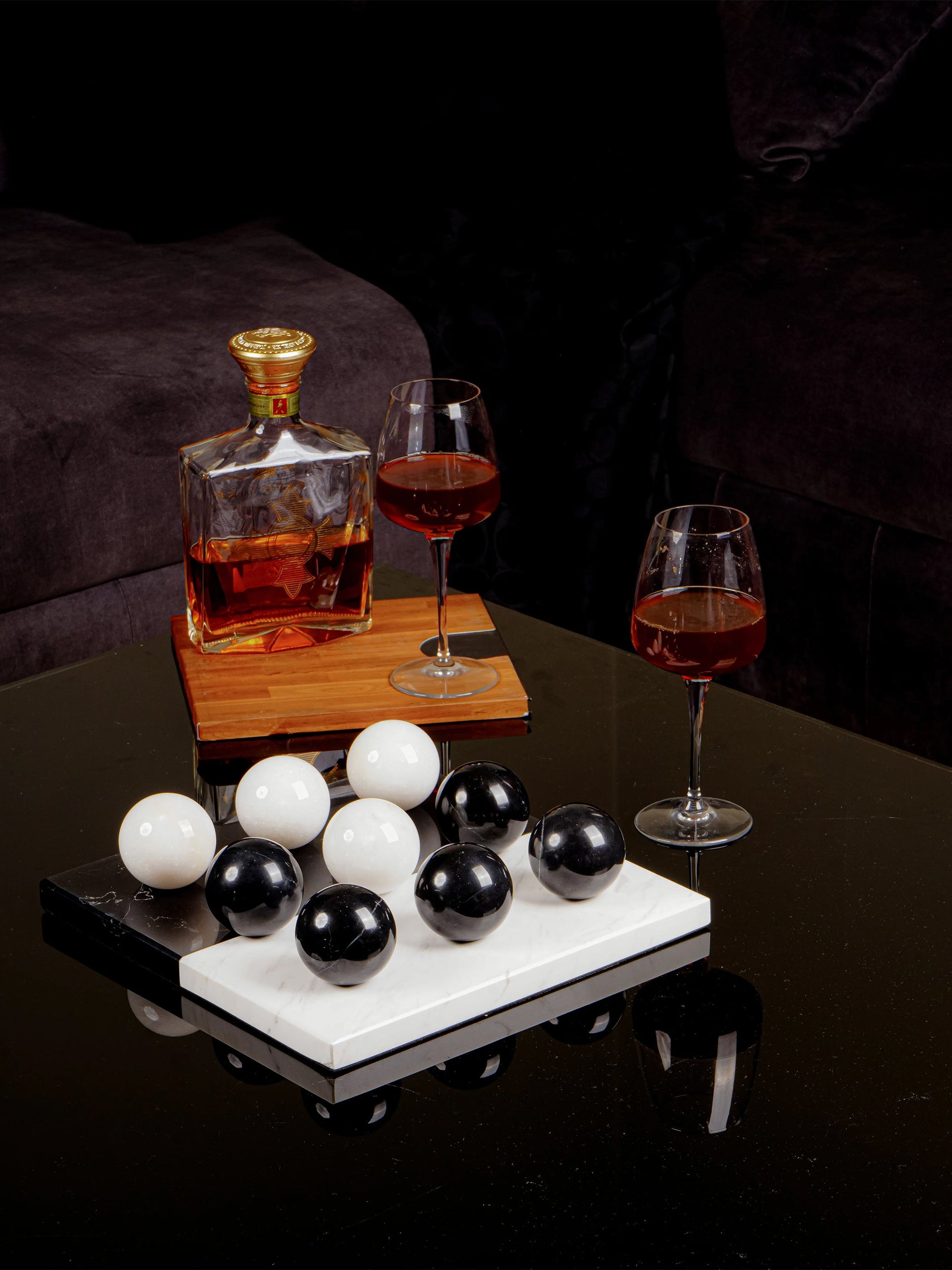 Marble Tic Tac Toe