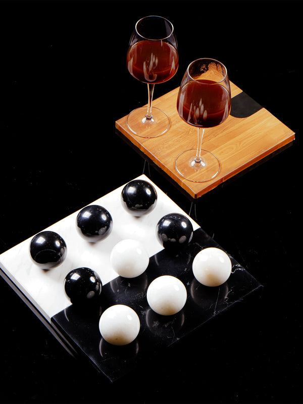 Marble Tic Tac Toe