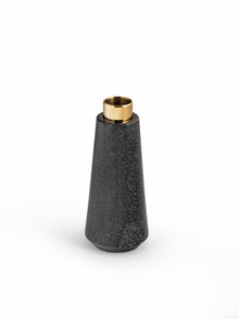 Marble Bud Vase Black