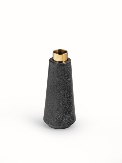 Marble Bud Vase Black