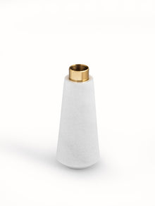 Marble Bud Vase White