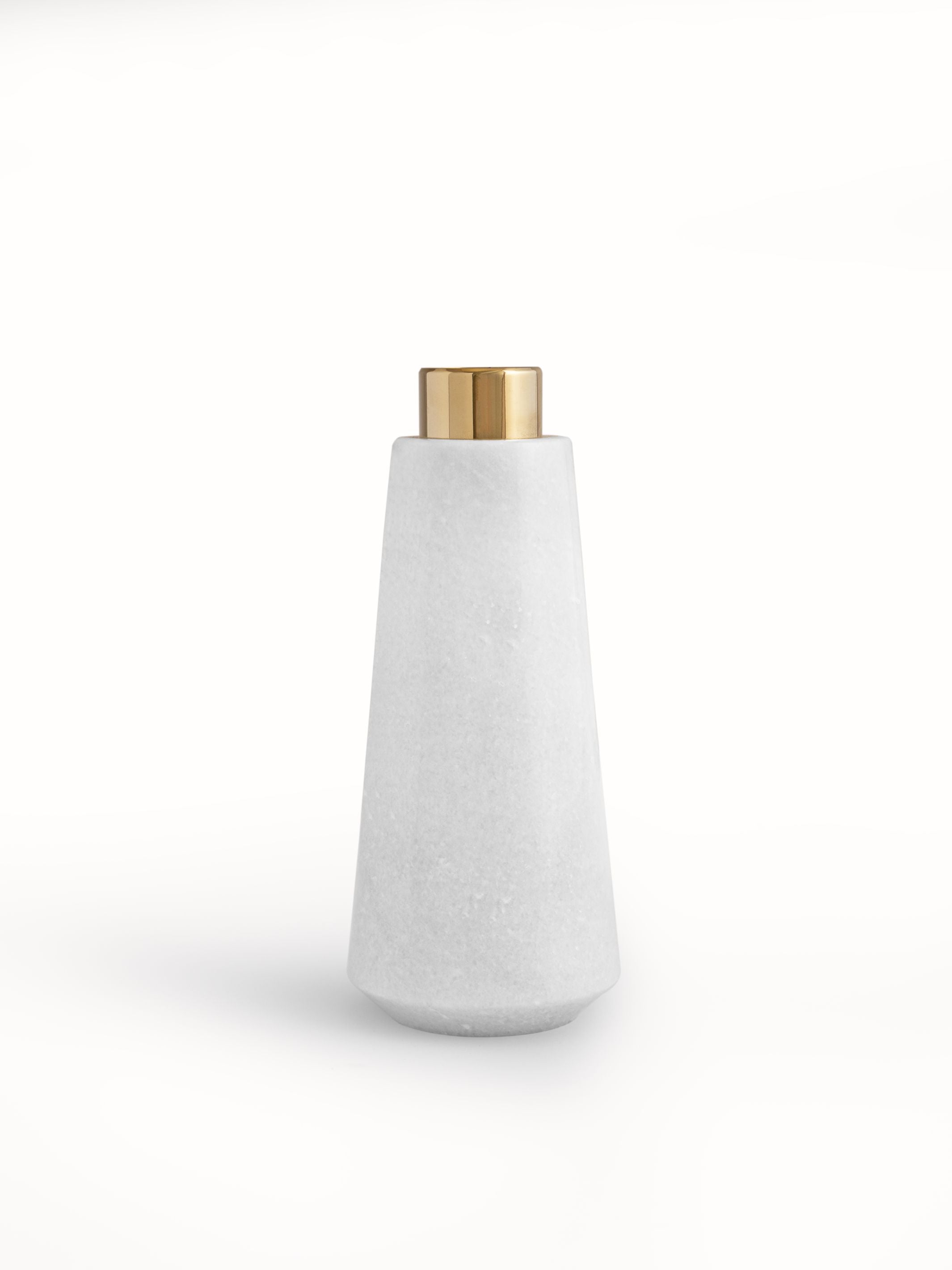 Marble Bud Vase White