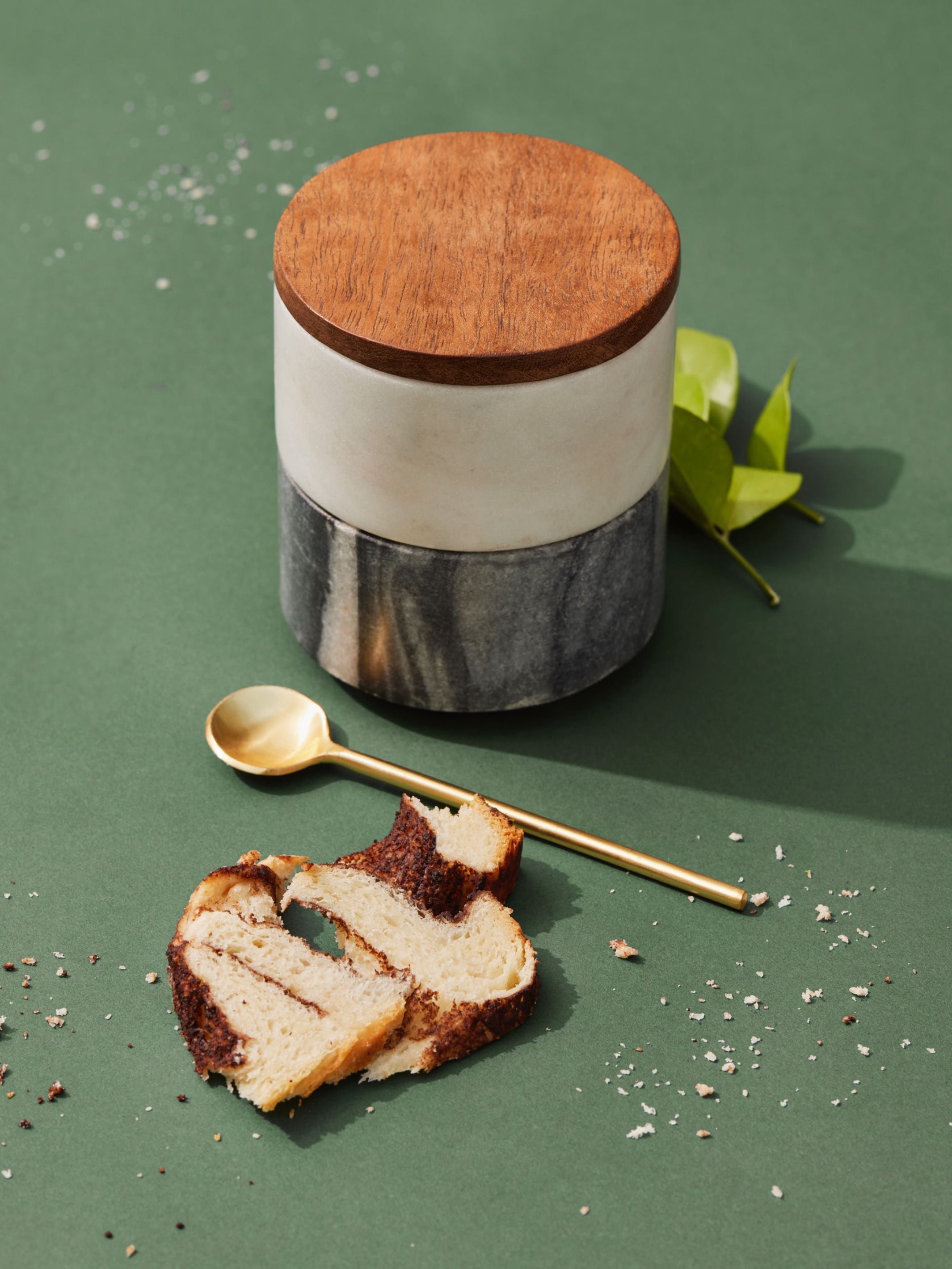 Stacked Marble Spread Jars