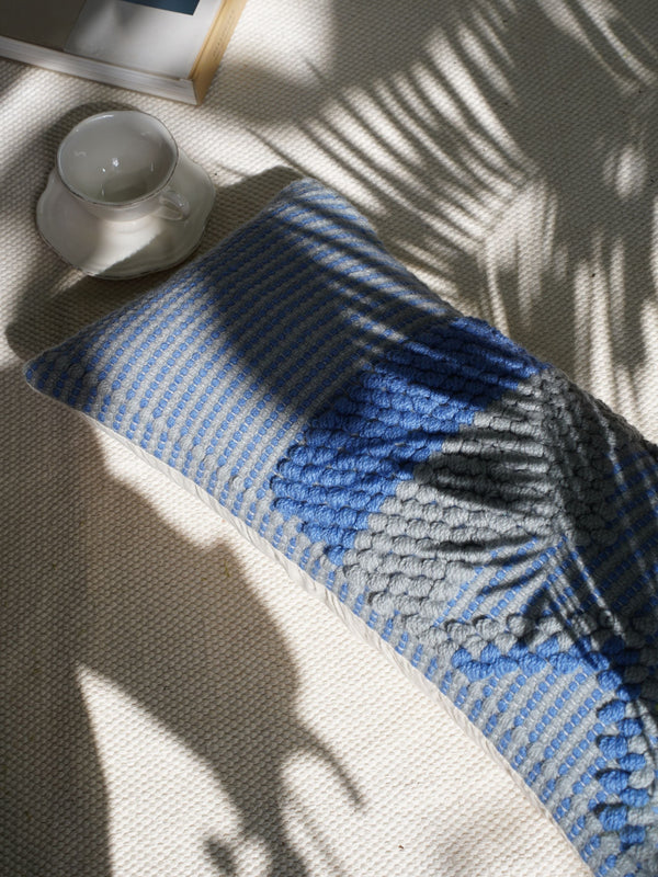 Handwoven Cushion Cover - Marine Solace