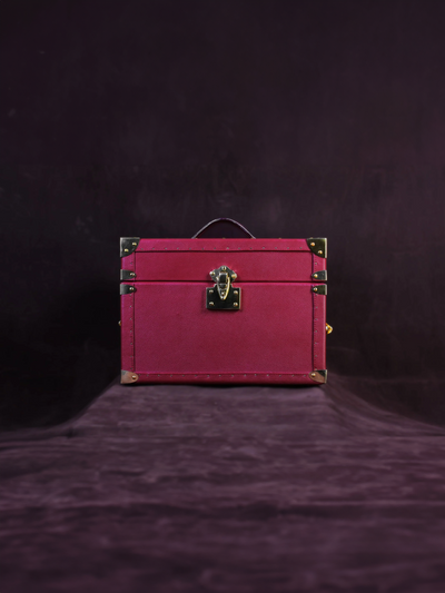 Maroon Glory Jewellery Trunk