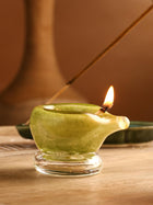 Mehak Handblown Glass Diya