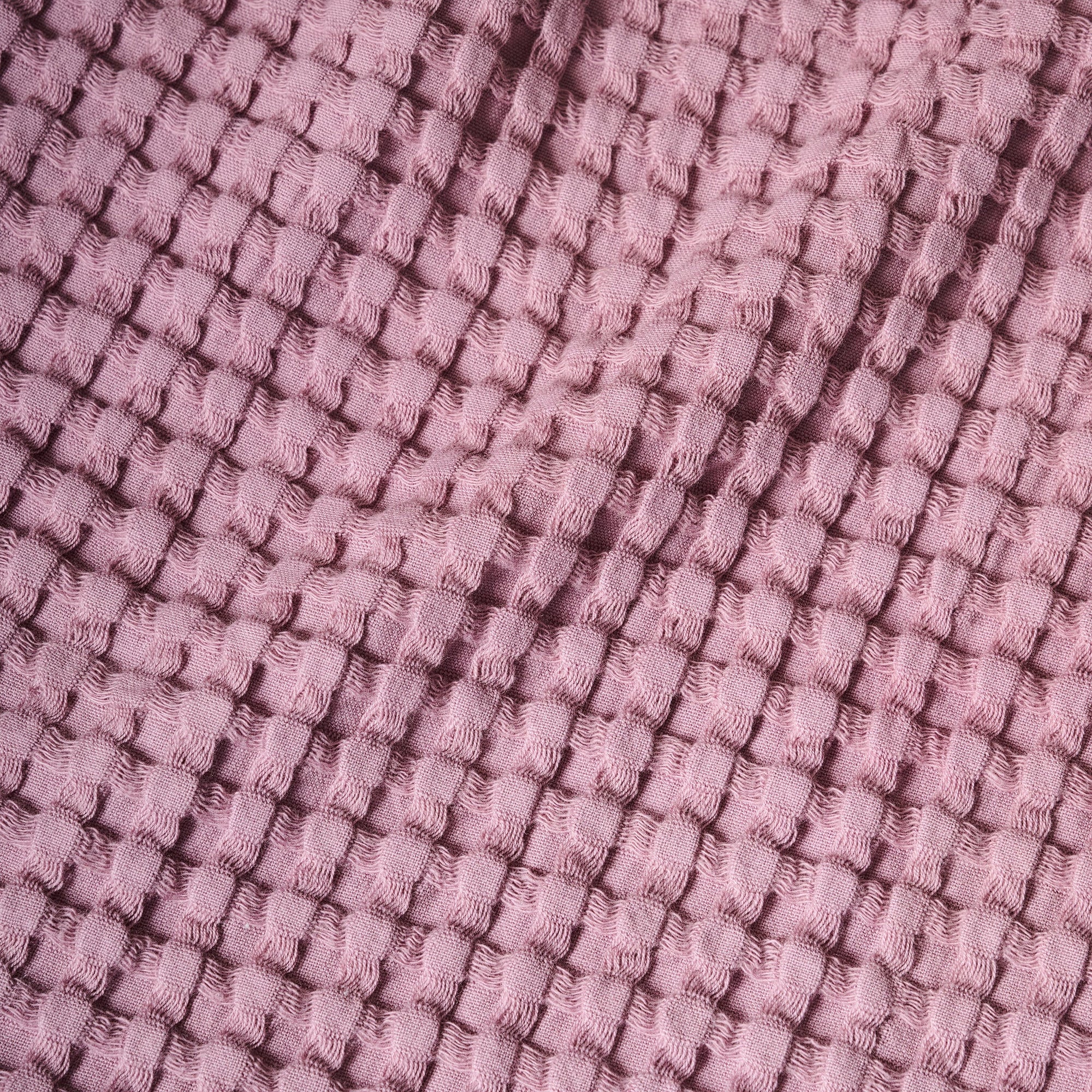 Mellow Mauve | Cotton | Waffle | Face Towels - Set of 2