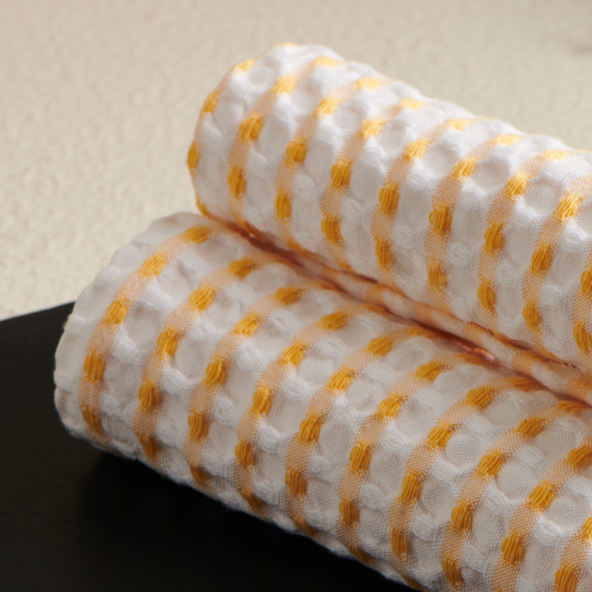 Melon | Cotton | Waffle | Face Towels - Set of 2