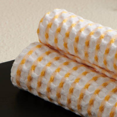 Melon | Cotton | Waffle | Face Towels - Set of 2
