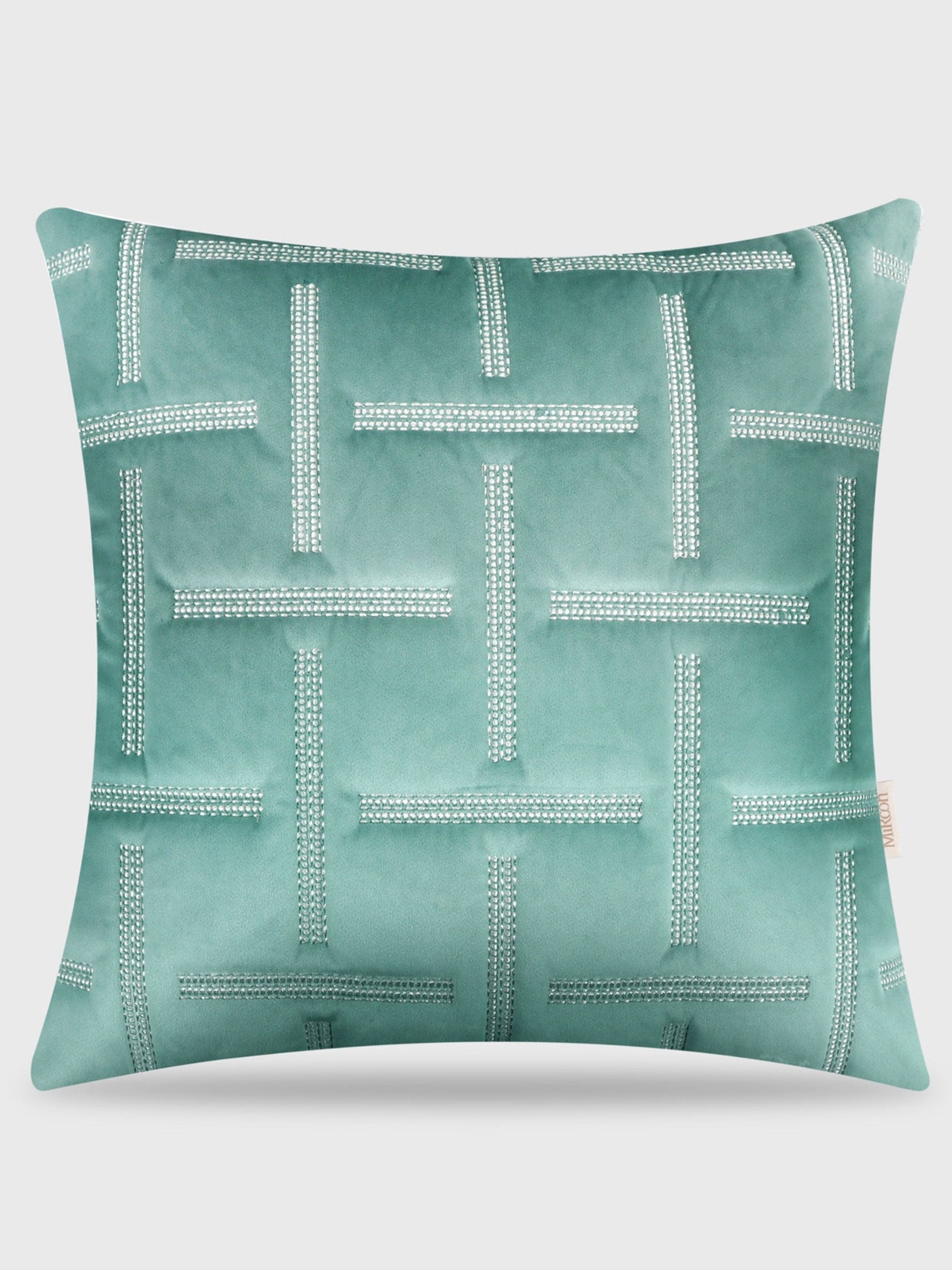 Minar Aqua Velvet Cushion