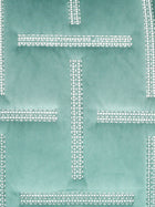 Minar Aqua Velvet Cushion