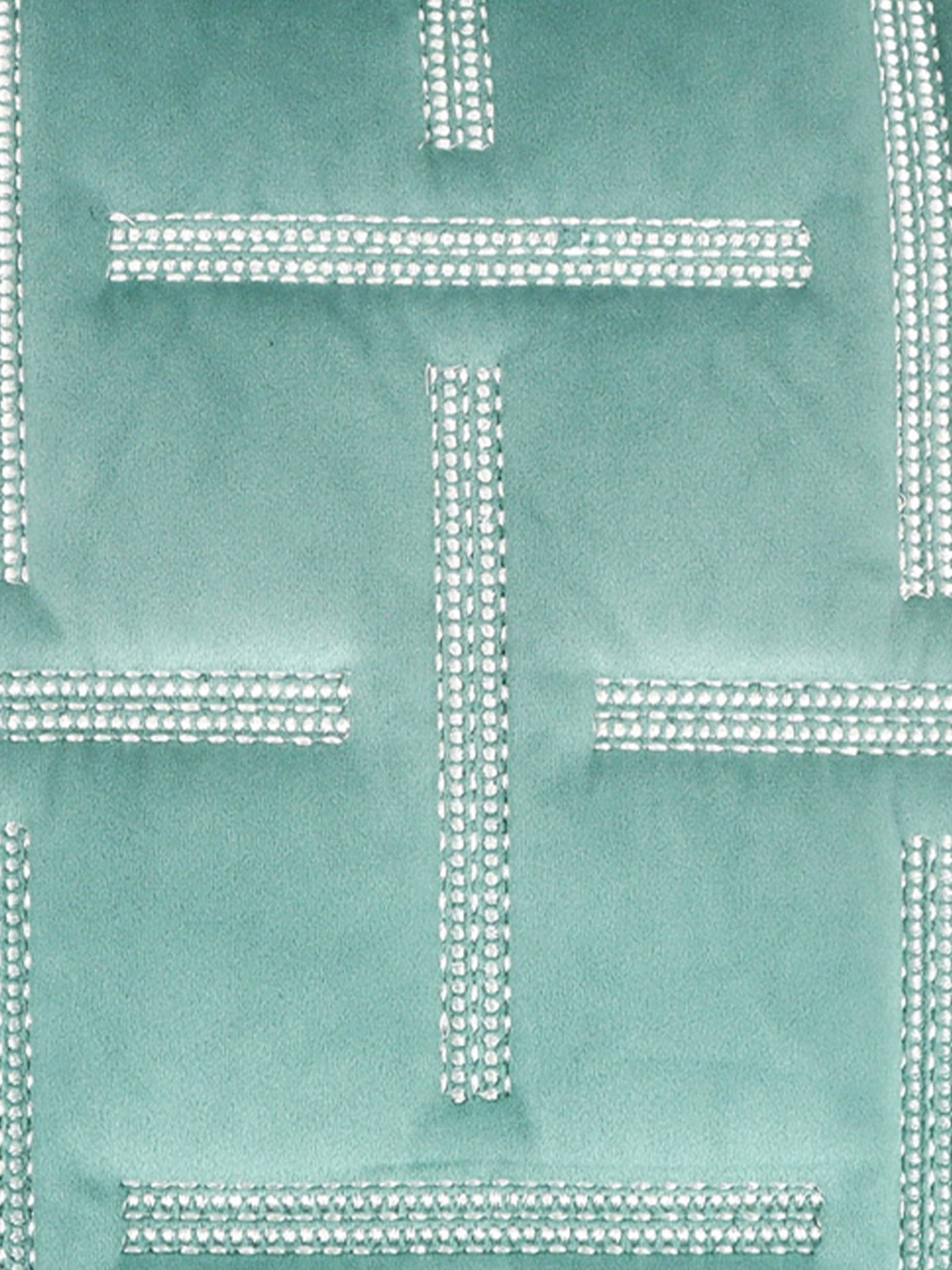 Minar Aqua Velvet Cushion