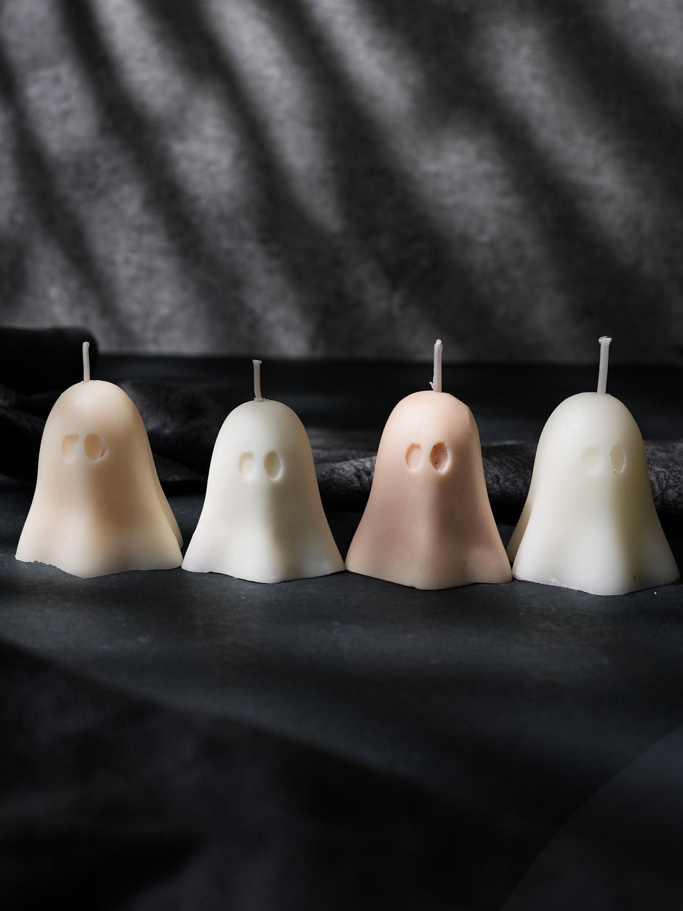 Mini Ghost Candles Set of 4