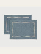 Mirage Azure Linen Table Mats Set of 2