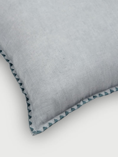 Mirage Baby Blue Linen Cushion Cover