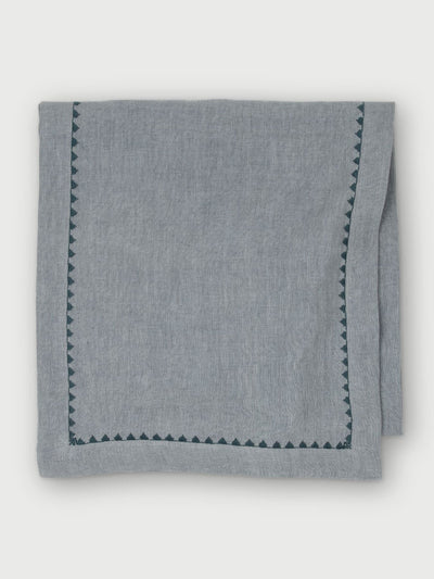 Mirage Baby Blue Linen Table Runner